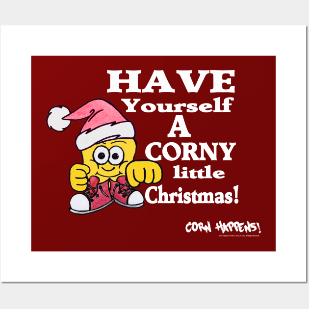 Corny Little Christmas Wall Art by Corn Happens!